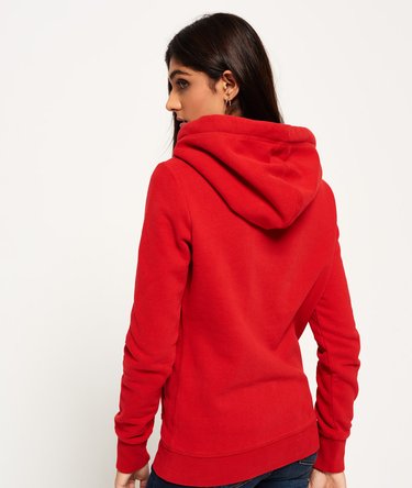 Vintage Logo Embossed Hoodie Image 4