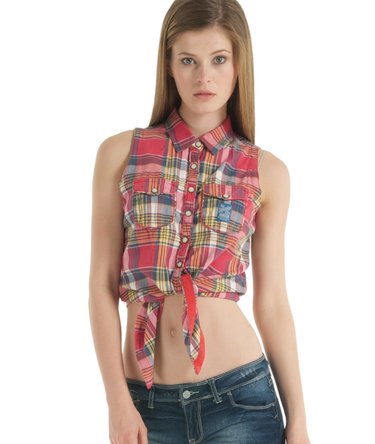 Twill Trailer Tie Shirt Image 3