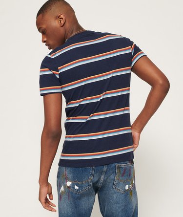Orange Label Cali Surf Stripe T-Shirt Image 4
