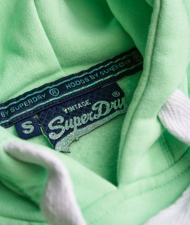Vintage Logo Duo Dip Hoodie Image 5
