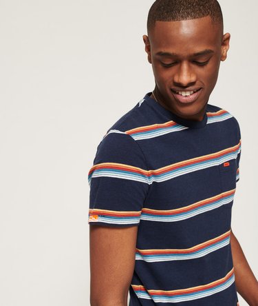 Orange Label Cali Surf Stripe T-Shirt Image 5