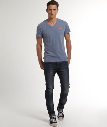 Embroidery Vee T-Shirt Image 3