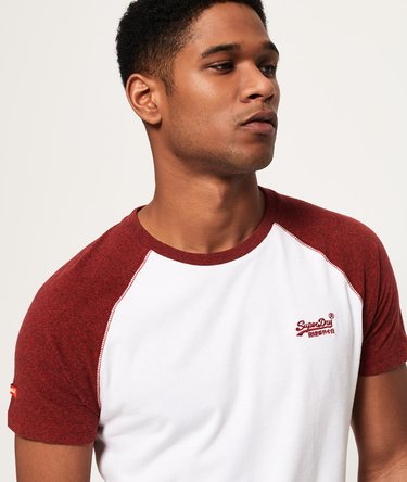 Orange Label Baseball T-Shirt Image 5