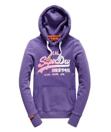 Vintage Logo Side Fade Hoodie Image 2