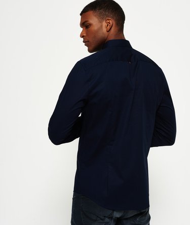 Camisa slim fit de manga larga Image 4