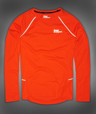 Core Train Pique Long Sleeve Top Image 3