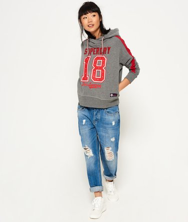 Tri League Slouch Hoodie Image 1