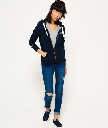 Orange Label Primary Zip hoodie Image 5