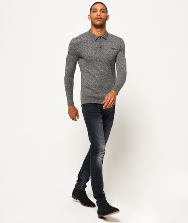 Orange Label Knit Polo Shirt Image 3