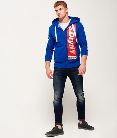 Sport Vertical Zip Hoodie Image 3