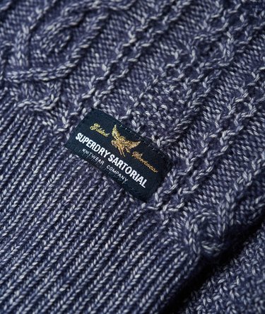 Nebraska Cable Zip Knit Jumper Image 8