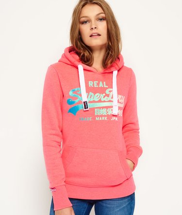 Vintage Logo Fade Hoodie Image 1