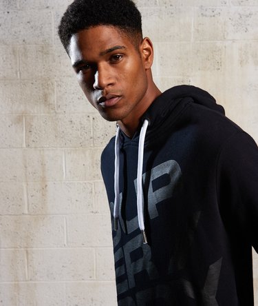 Sports Diagonal Hoodie Image 4