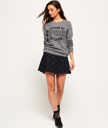 Applique Raglan Crew Sweatshirt Image 3