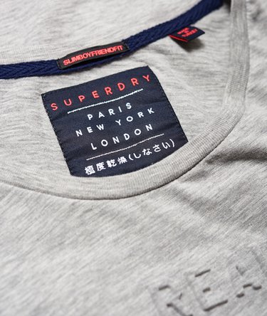 Vintage Logo Slim Boyfriend T-Shirt Image 6