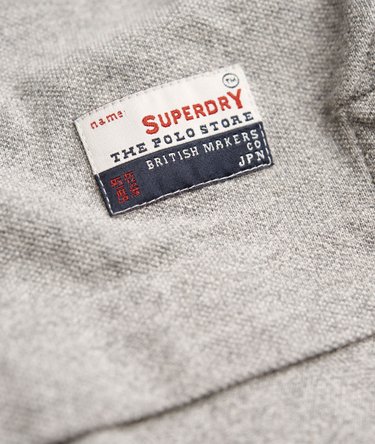 Retro Chest Stripe Pique Polo Shirt Image 7