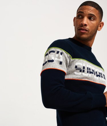 Retro Stripe Sweatshirt Image 5