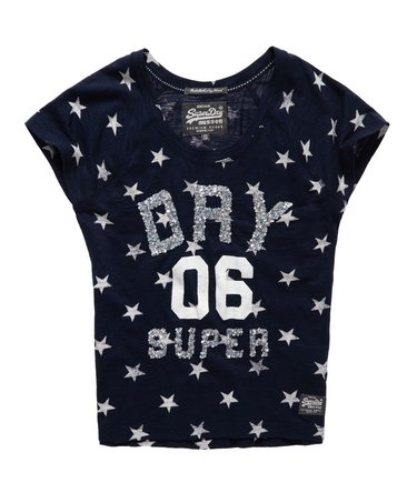 Indigo Star Sparkle T-shirt Image 2