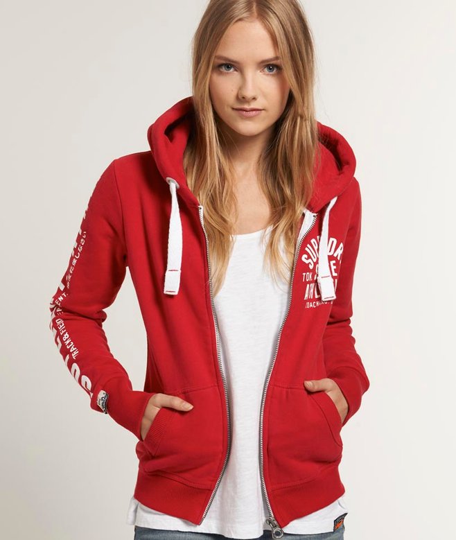 Field Hoodie Superdry Track And Field Sweatjacke Womens Track