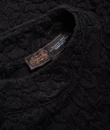 Top de encaje de cuello halter Image 6