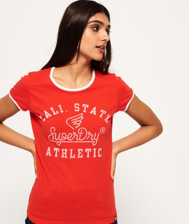 State Athletic Ringer T-Shirt Image 5