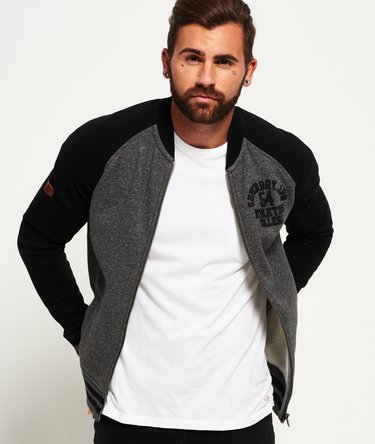 Sweat Bomberjacke mit Applikation Image 1
