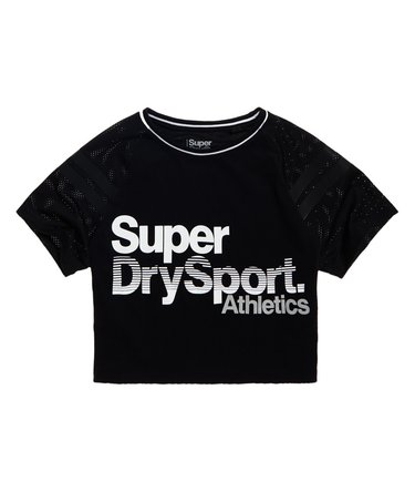 Sport Model Airtex Cropped Top Image 2