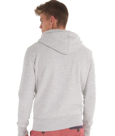 Orange Label Zip Hoodie Image 5
