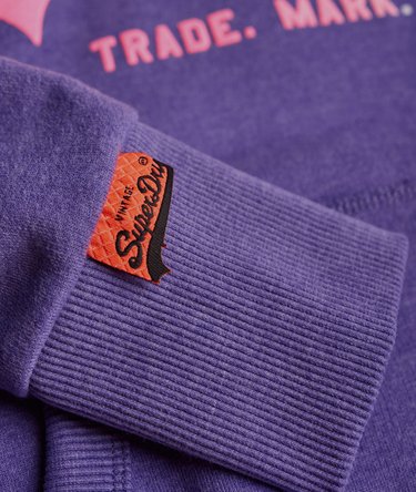 Vintage Logo Side Fade Hoodie Image 7