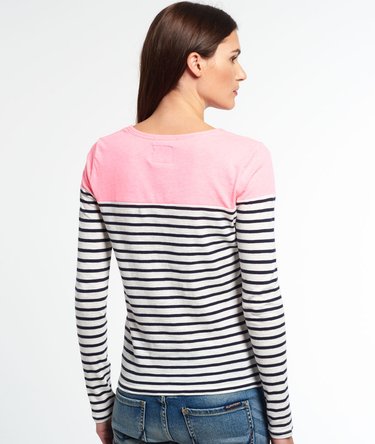 Essentials Colour Block Breton Top Image 4