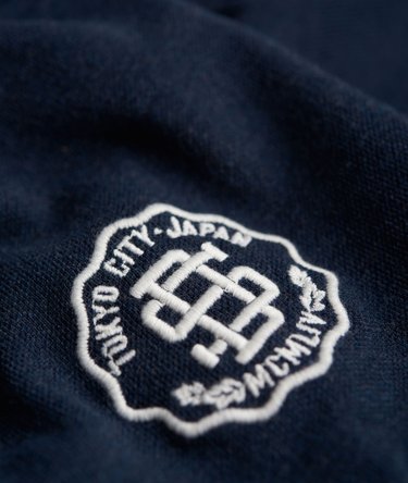 Appliqué Chest Hit Piqué Polo-Shirt Image 7