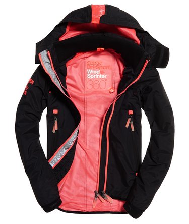 Hooded SD-Windsprinter Jacket Image 2