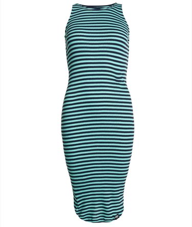 Sheer Rib Racer Dress Image 2