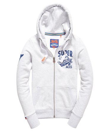Sweat zippé à capuche Lucky Aces Image 2