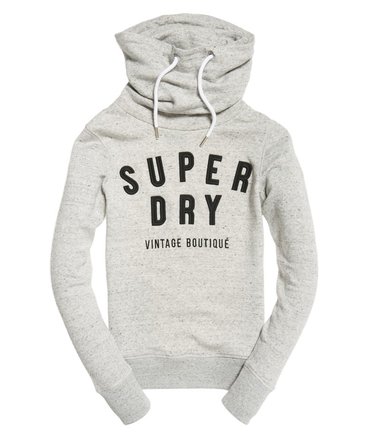 Applique Funnel Hoodie Image 2