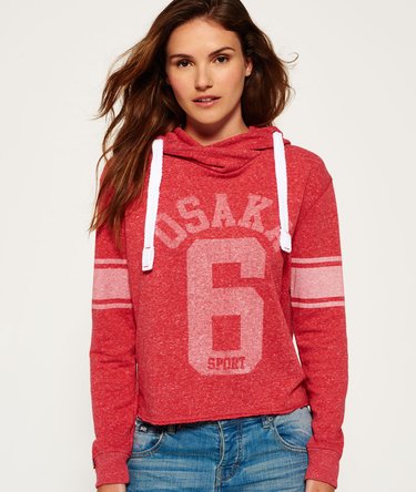 Osaka Sport Cropped Marl Hood Image 1