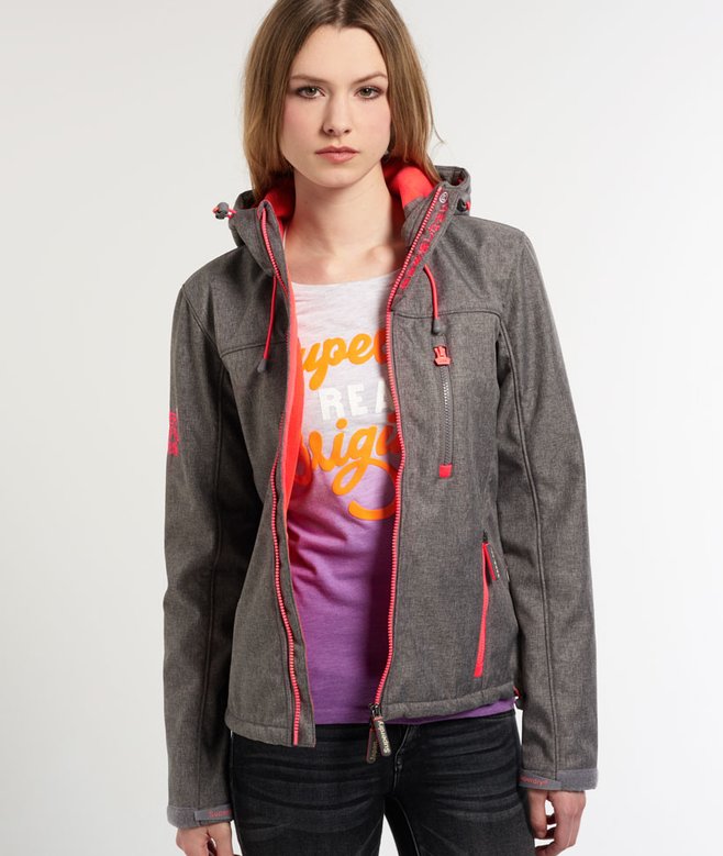 Engineered Windtrekker Superdry Hooded Windtrekker Jacket Womens