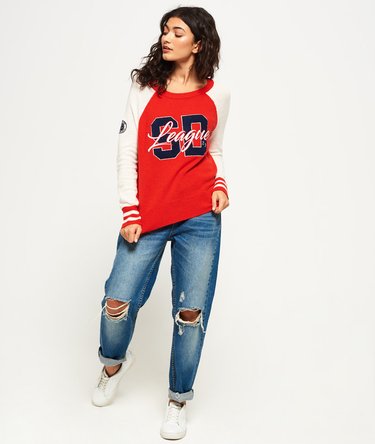 Team SD Varsity Knit Jumper Image 3