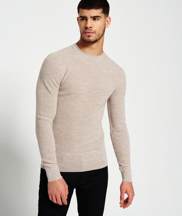 Premium Textured Knit Crew Jumper Image 1