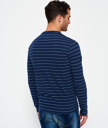 Dartmouth Stripe Long Sleeve Pocket T-shirt Image 4