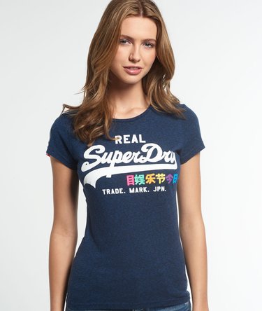 Camiseta arco iris Vintage Logo Entry Image 1