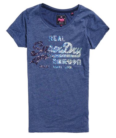 Vintage Logo Sequin T-shirt Image 2