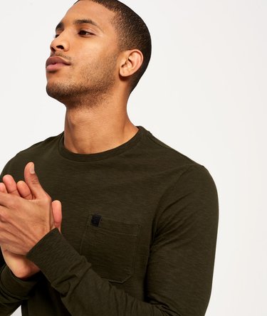 Surplus Goods Long Sleeve Pocket T-Shirt Image 5