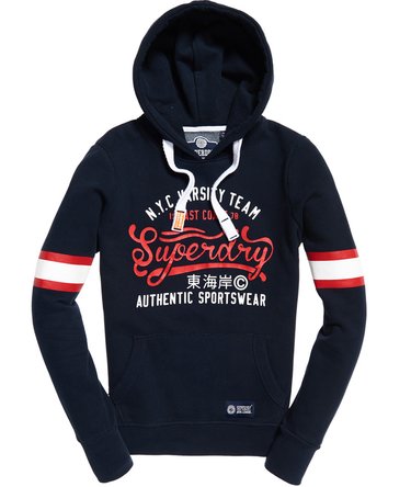 Varsity Washed Hoodie Image 2