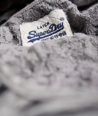 Canotta con inserti in pizzo Super Sewn Image 5