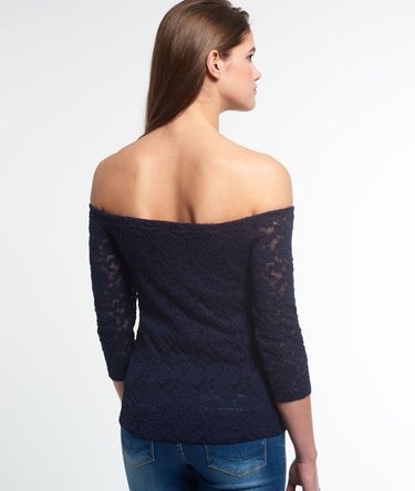 Essentials Off Shoulder Lace Top Image 4
