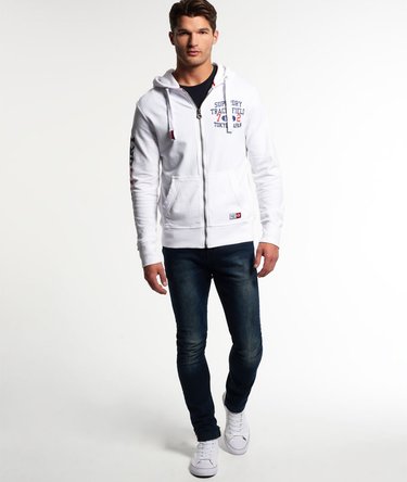 Leichte Track & Field Kapuzenjacke Image 3