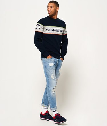 Retro Stripe Sweatshirt Image 3
