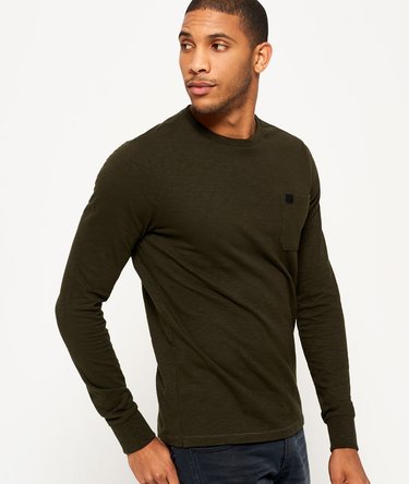 Surplus Goods Long Sleeve Pocket T-Shirt Image 1