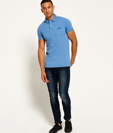 Vintage Destroyed Snow Polo-Shirt Image 3